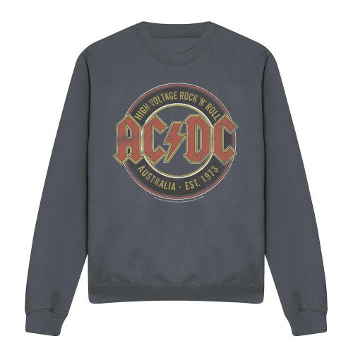 Front - AC/DC Unisex Adult Est. ´73 Sweatshirt