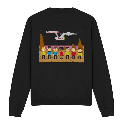Front - Star Trek Unisex Adult The Original Series Trexel Crew Sweatshirt
