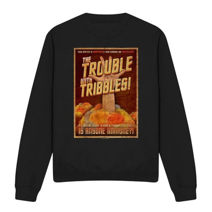 Front - Star Trek Unisex Adult Tribbles: The Movie Sweatshirt