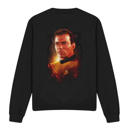 Front - Star Trek: The Original Series Unisex Adult Epic Captain Kirk Sweatshirt