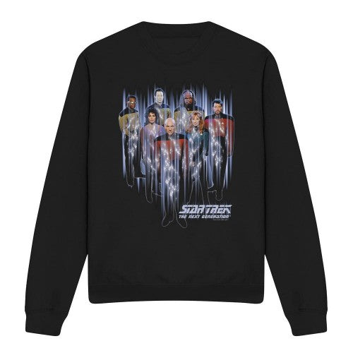 Front - Star Trek Unisex Adult Beam Us Up Sweatshirt
