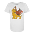 Front - The Lion King Womens/Ladies Simba & Friends T-Shirt