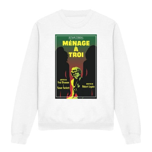 Front - Star Trek Unisex Adult The Next Generation Season 3 Episode 24 Sweatshirt