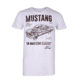 Front - Ford Mens Mustang Manual T-Shirt