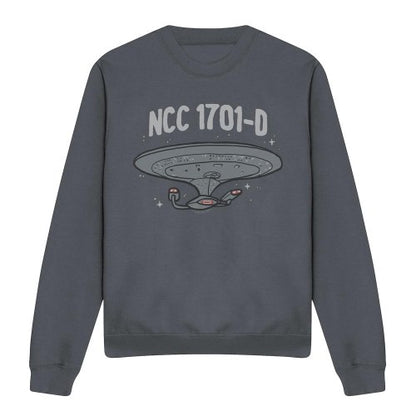 Front - Star Trek Unisex Adult The Next Generation Sweatshirt