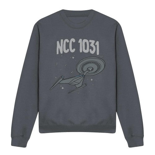 Front - Star Trek Unisex Adult The Crossfield Class Sweatshirt