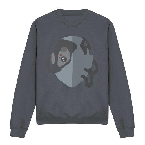 Front - Star Trek Unisex Adult The Borg Sweatshirt