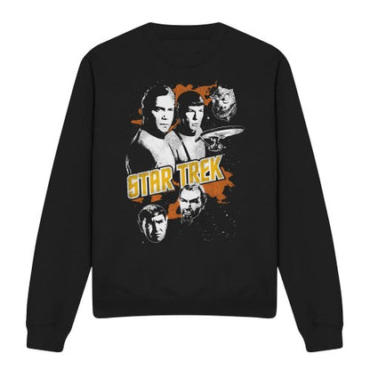 Front - Star Trek Unisex Adult Good Vs Evil Graphic Sweatshirt