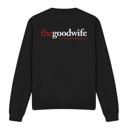 Front - The Good Wife Unisex Adult Logo Sweatshirt