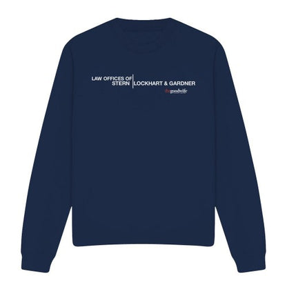 Front - The Good Wife Unisex Adult Law Offices Sweatshirt