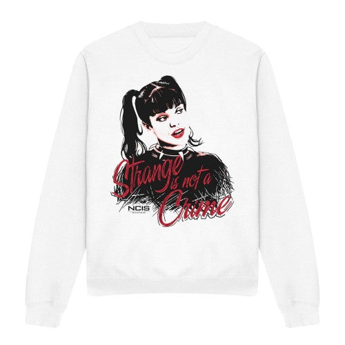 Front - NCIS Unisex Adult Strange Is Not A Crime Sweatshirt