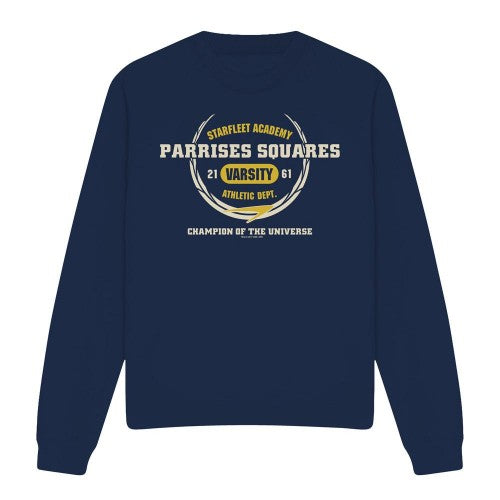 Front - Star Trek Unisex Adult Parrises Squares Sweatshirt