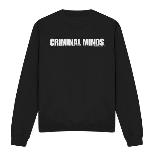 Front - Criminal Minds Unisex Adult Logo Sweatshirt
