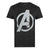 Front - Marvel Mens Acid Wash T-Shirt