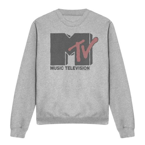 Front - MTV Unisex Adult Logo Sweatshirt