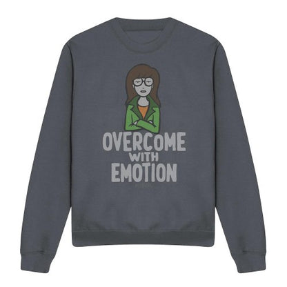 Front - Daria Unisex Adult Daria Quote Sweatshirt