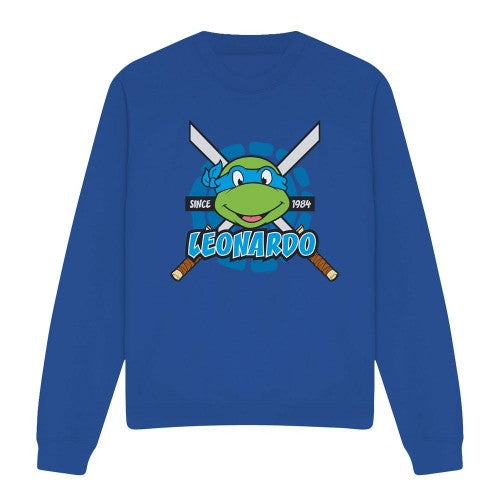 Front - Teenage Mutant Ninja Turtles Unisex Adult Since 1984 Leonardo Sweatshirt