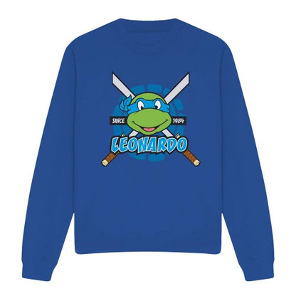Front - Teenage Mutant Ninja Turtles Unisex Adult Since 1984 Leonardo Sweatshirt