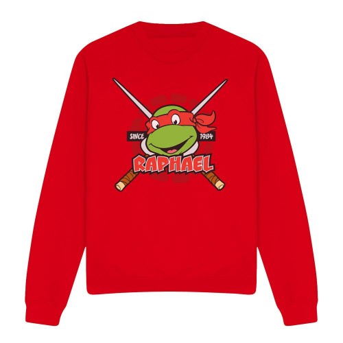 Front - Teenage Mutant Ninja Turtles Unisex Adult Since 1984 Raphael Sweatshirt