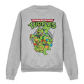 Front - Teenage Mutant Ninja Turtles Unisex Adult Group Sweatshirt