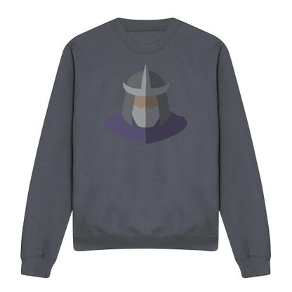 Front - Teenage Mutant Ninja Turtles Unisex Adult Shredder Face Sweatshirt