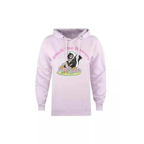 Front - Bambi Womens/Ladies Smell The Flowers Hoodie