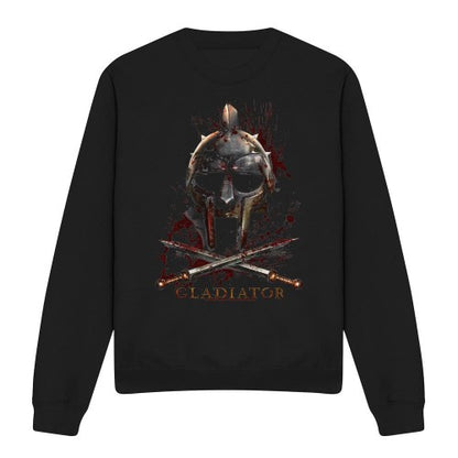 Front - Gladiator Unisex Adult Helmet Sweatshirt