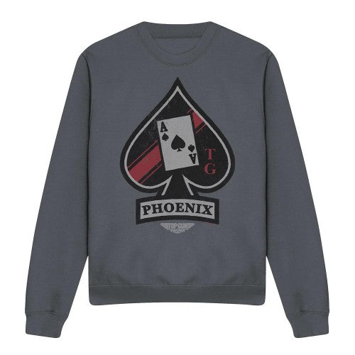Front - Top Gun: Maverick Unisex Adult Phoenix Call Sign Sweatshirt