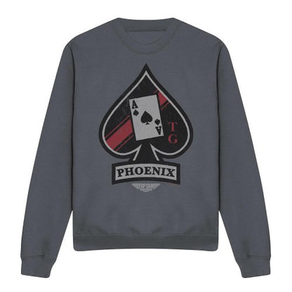 Front - Top Gun: Maverick Unisex Adult Phoenix Call Sign Sweatshirt