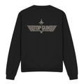 Front - Top Gun Unisex Adult Monotone Logo Sweatshirt