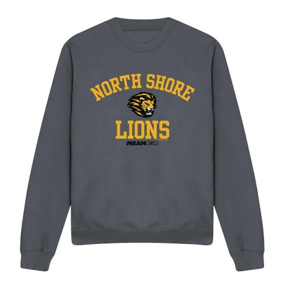 Front - Mean Girls Unisex Adult North Shore Lions Sweatshirt