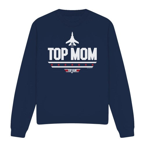 Front - Top Gun Unisex Adult Top Mom Mothers Day Sweatshirt