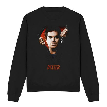 Front - Dexter Unisex Adult Body Bad Sweatshirt