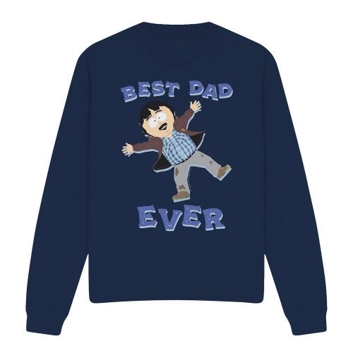 Front - South Park Unisex Adult Best Dad Ever Randy Marsh Fathers Day Sweatshirt