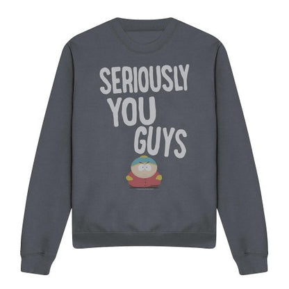 Front - South Park Unisex Adult I´m Seriously Sweatshirt