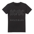Front - AC/DC Mens Back In Black T-Shirt