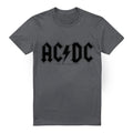 Front - AC/DC Mens Worn Logo T-Shirt