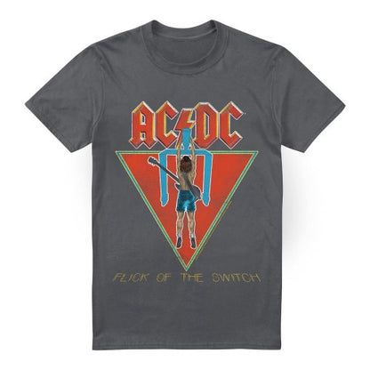 Front - AC/DC Mens Flick of the Switch T-Shirt