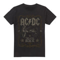 Front - AC/DC Mens Rock Label T-Shirt