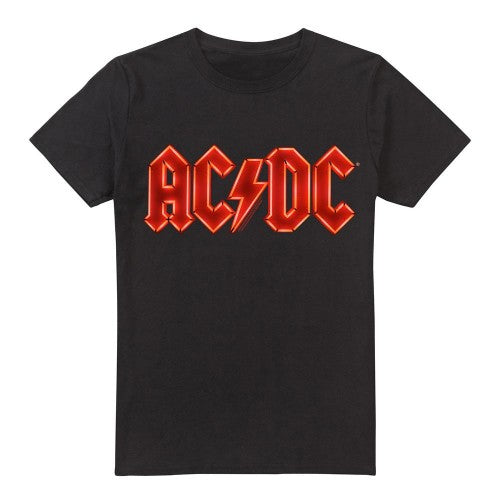 Front - AC/DC Mens PWR-UP Logo T-Shirt