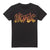 Front - AC/DC Mens Fire Logo T-Shirt