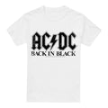 Front - AC/DC Mens Back In Black T-Shirt