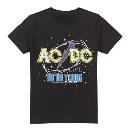 Front - AC/DC Mens Live T-Shirt