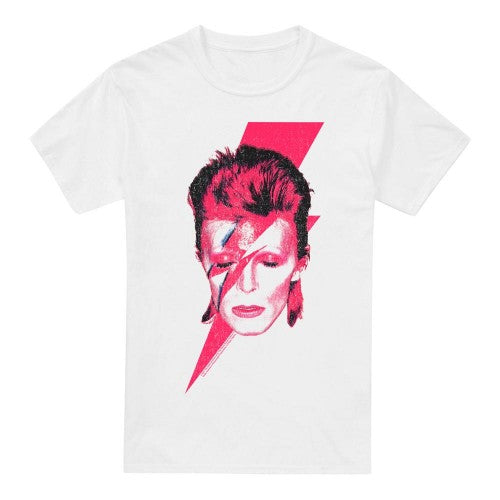 Front - David Bowie Mens Aladdin Sane T-Shirt