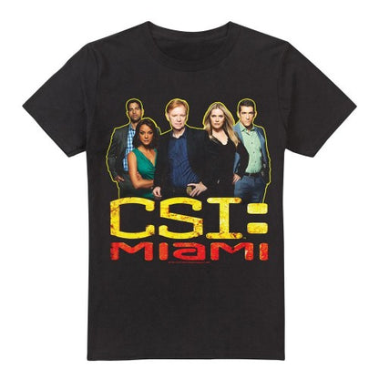Front - CSI: Miami Mens Cast T-Shirt