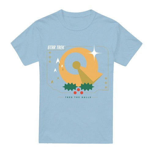 Front - Star Trek: The Original Series Mens Trek The Halls Christmas T-Shirt