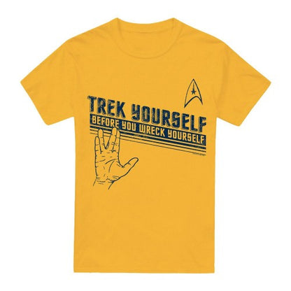 Front - Star Trek Mens Trek Yourself T-Shirt