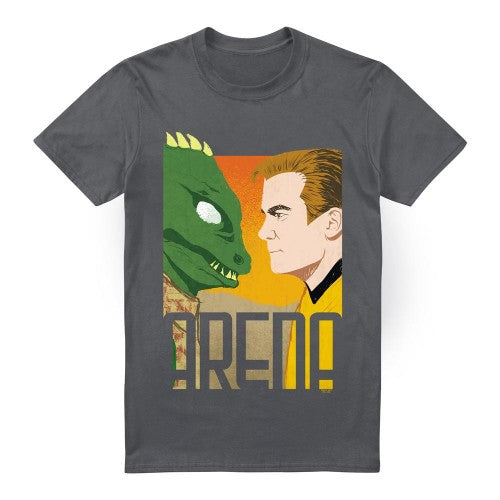 Front - Star Trek Mens Arena T-Shirt