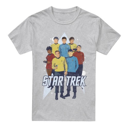 Front - Star Trek Mens Here Here T-Shirt