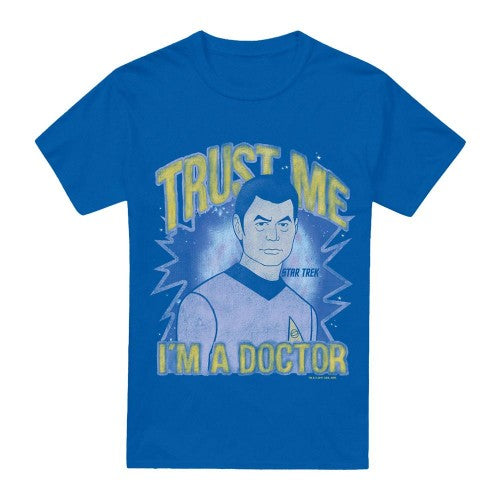 Front - Star Trek Mens Doctor T-Shirt
